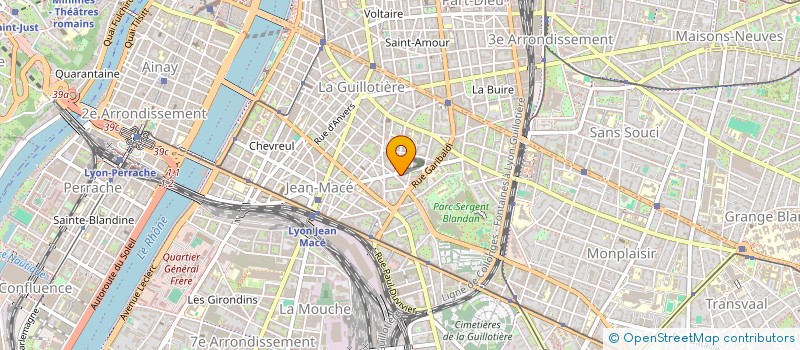 localisation de l'entreprise PAQUEROT DOYEN INDIVISION  LYON