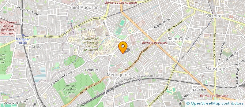 localisation de l'entreprise PAQUI  BORDEAUX