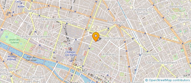 localisation de l'entreprise PAQUILLES  PARIS