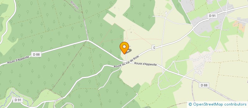 localisation de l'entreprise PAQUIN ESPACES VERTS à ILLEVILLE-SUR-MONTFORT