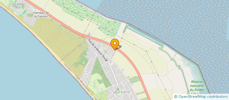 localisation de l'entreprise PAQUINTIN  BARBATRE