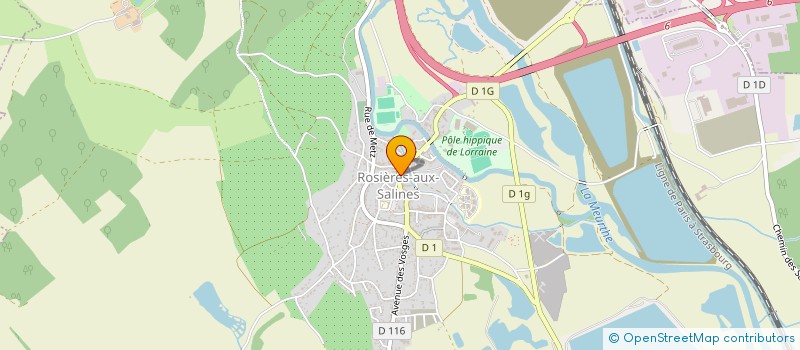 localisation de l'entreprise PAQUIS DU GRAN BAN  ROSIERES-AUX-SALINES