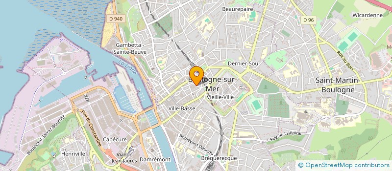 localisation de l'entreprise PAR 3 à BOULOGNE-SUR-MER