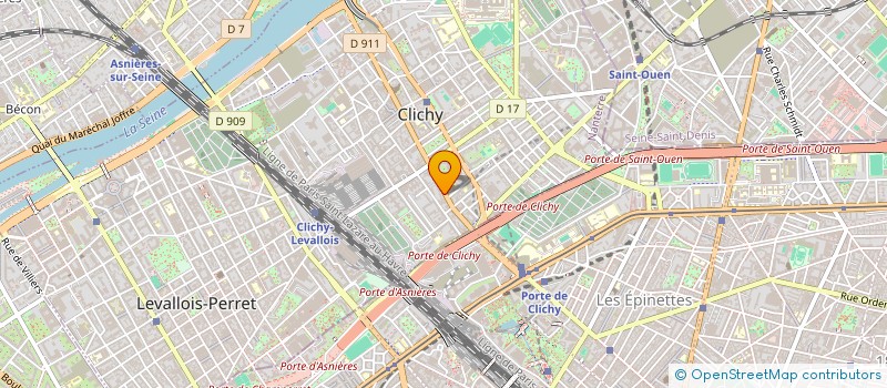 localisation de l'entreprise PAR à CLICHY