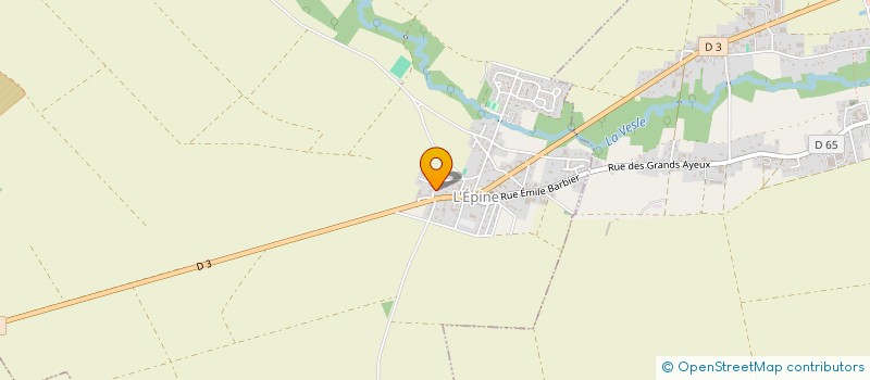 localisation de l'entreprise PAR 72  COURTISOLS