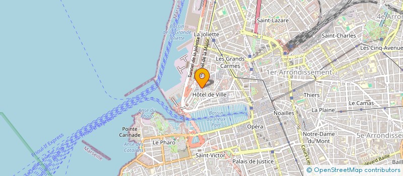 localisation de l'entreprise PAR'A2M à MARSEILLE