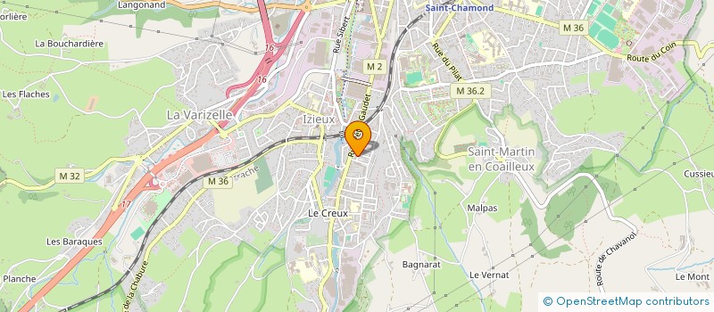 localisation de l'entreprise PAR'ANGES à SAINT-CHAMOND