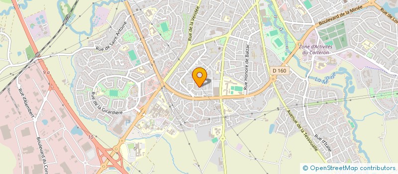 localisation de l'entreprise PAR BAT 49 à CHOLET