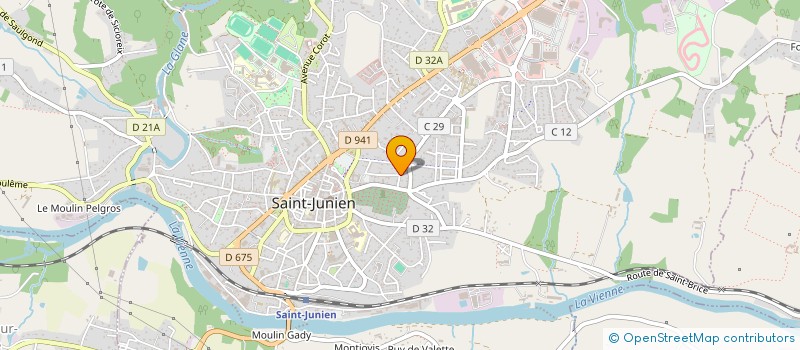 localisation de l'entreprise PAR CHEMINS DE SAINT JUNIEN à SAINT-JUNIEN