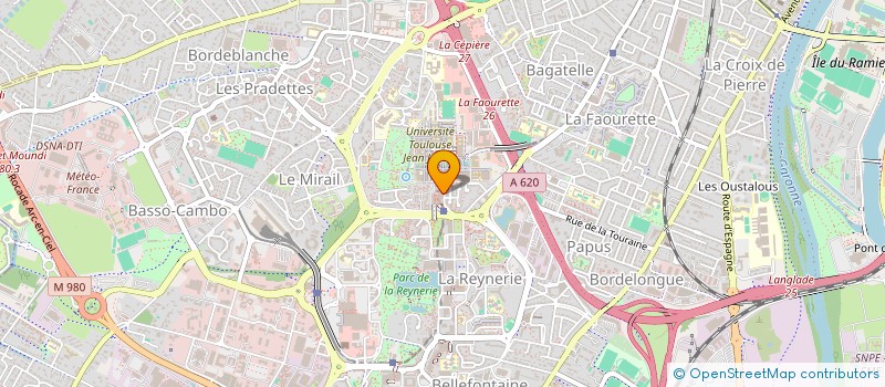 localisation de l'entreprise PAR-CI PAR-LA  TOULOUSE