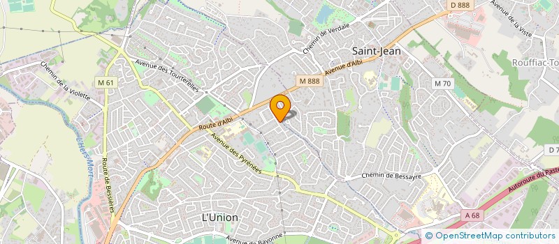 localisation de l'entreprise PAR-COURS à L'UNION