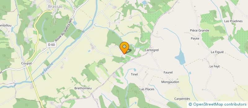 localisation de l'entreprise PAR D'AUTRES CHEMINS  TOUFFAILLES