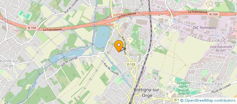 localisation de l'entreprise PAR DE VIE BRETIGNY SUR ORGE à BRETIGNY-SUR-ORGE