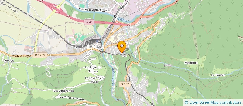 localisation de l'entreprise PAR DELA  SAINT-GERVAIS-LES-BAINS