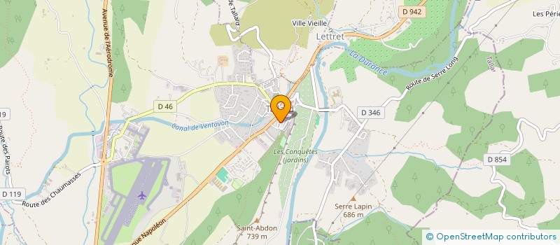 localisation de l'entreprise PAR DESSUS LE MARCHE - BEAUVOIR à TALLARD