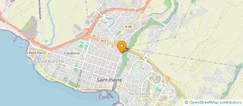 localisation de l'entreprise PAR ELE ENSEI LIBRE-COL LYC ST CHARLES à SAINT-PIERRE