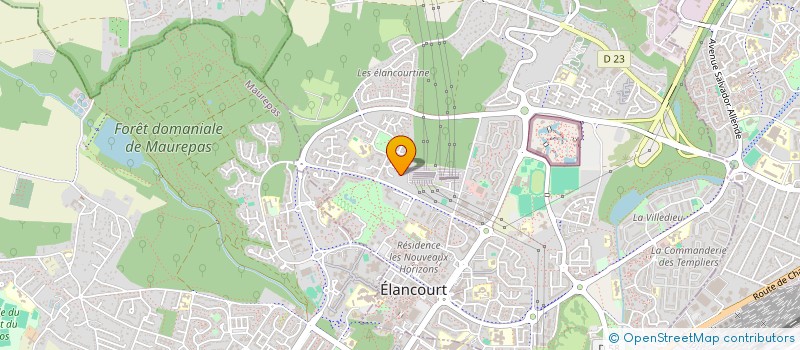 localisation de l'entreprise PAR'ENSEMBLE à ELANCOURT