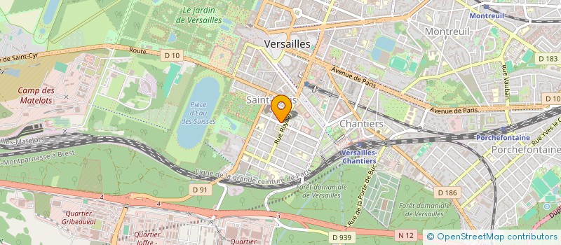 localisation de l'entreprise PAR FAIM DES TERROIRS à VERSAILLES