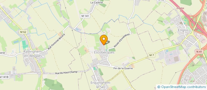 localisation de l'entreprise PAR ICI LES PETITS à ESCOBECQUES