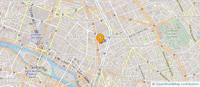 localisation de l'entreprise PAR INVESTISSEMENTS SA à PARIS