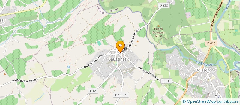 localisation de l'entreprise PAR LES DEUX BOUTS ,CULTURE ET LIEN SOCIAL  SAUSSINES