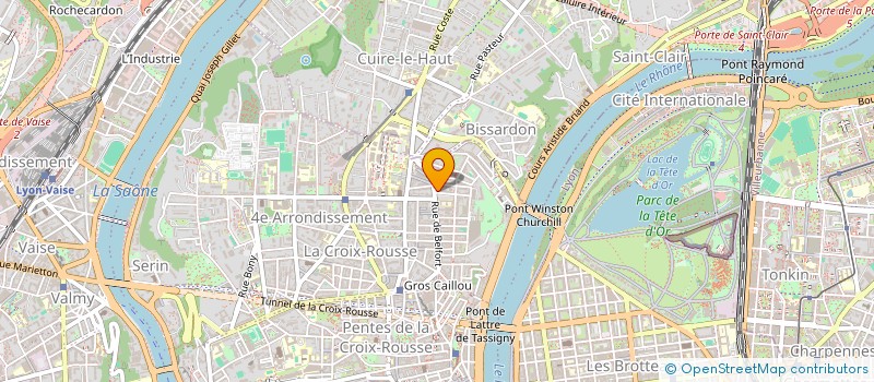 localisation de l'entreprise PAR MONTS ET PAR JAZZ à LYON 4EME