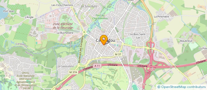 localisation de l'entreprise PAR ST PIERRE ST ETIENNE SUR ERDRE à CARQUEFOU