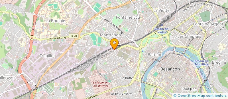 localisation de l'entreprise PAR TRADITION à BESANCON