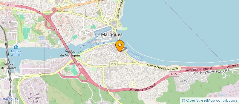 localisation de l'entreprise PAR VAGUES D'IDEES à MARTIGUES