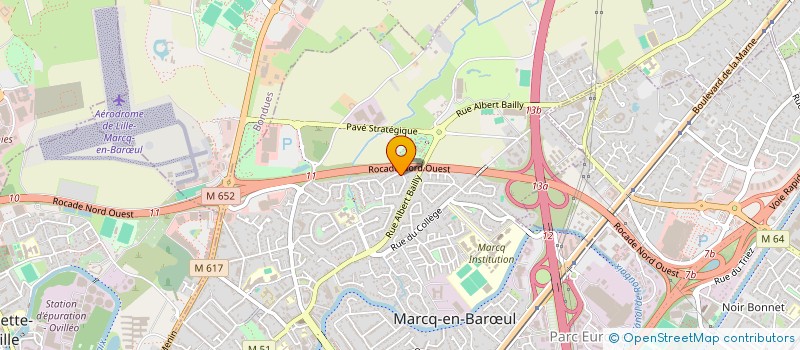 localisation de l'entreprise PAR4 à MARCQ-EN-BARŒUL
