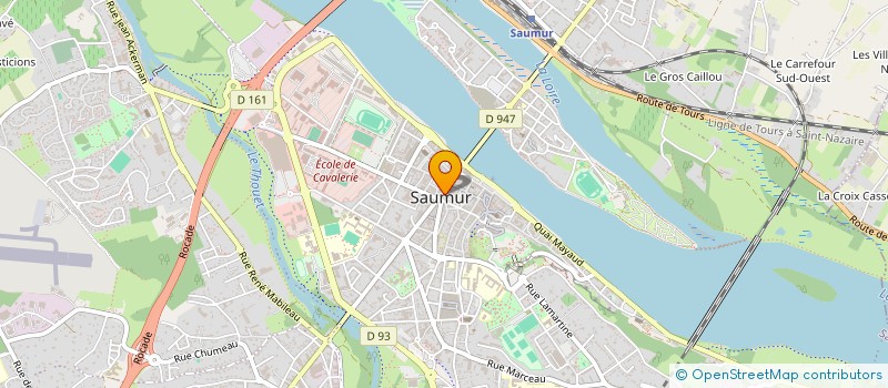 localisation de l'entreprise PARA CELSE  SAUMUR