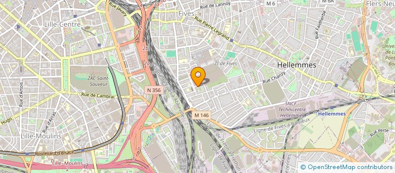 localisation de l'entreprise PARA CHUT DES NOTES à LILLE