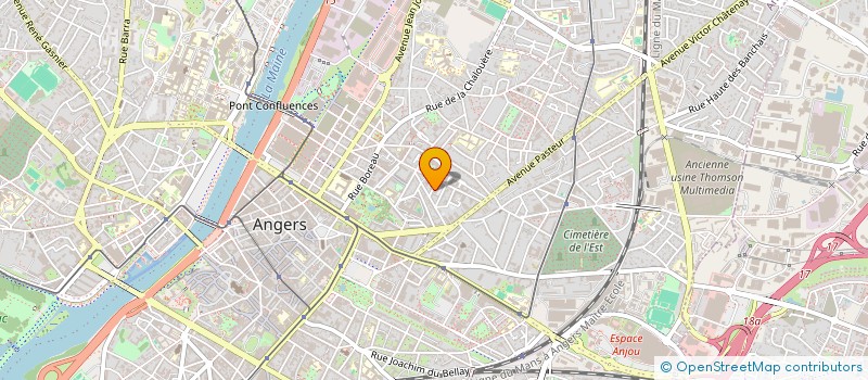 localisation de l'entreprise PARA CLUB SPORTIF DE L'ANJOU  ANGERS