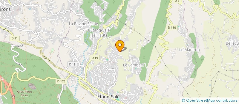 localisation de l'entreprise PARA'DIX à SAINT-PIERRE