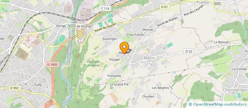 localisation de l'entreprise PARA DYS à MARIN