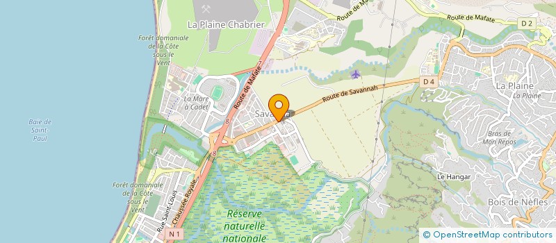 localisation de l'entreprise PARA FIBRE ASSISTANCE à SAINT-PAUL