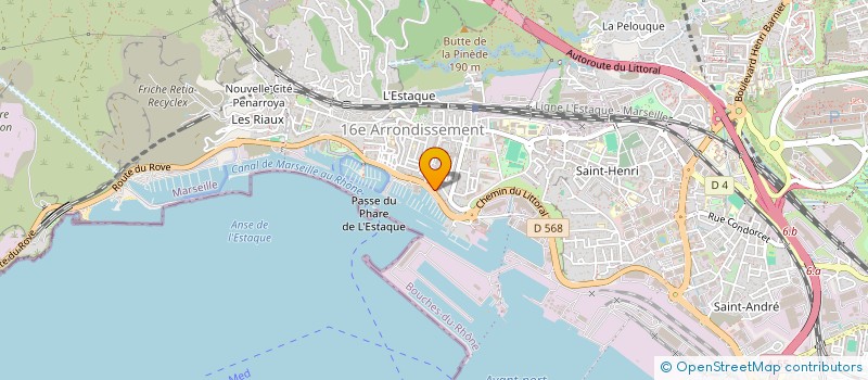 localisation de l'entreprise PARA HOTELERIE SERVICE à MARSEILLE