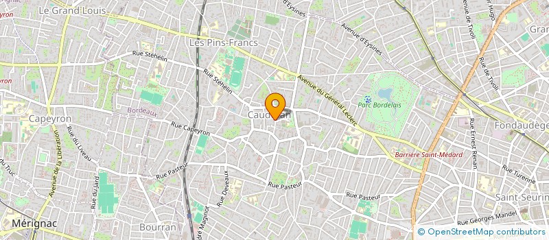 localisation de l'entreprise PARA & KWATS  BORDEAUX