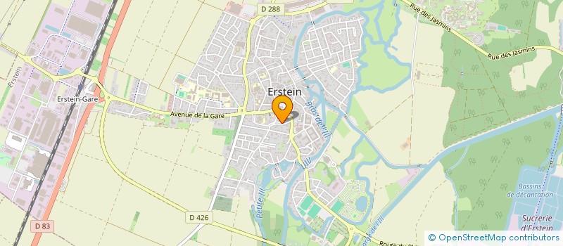 localisation de l'entreprise PARA L'AILE  ERSTEIN