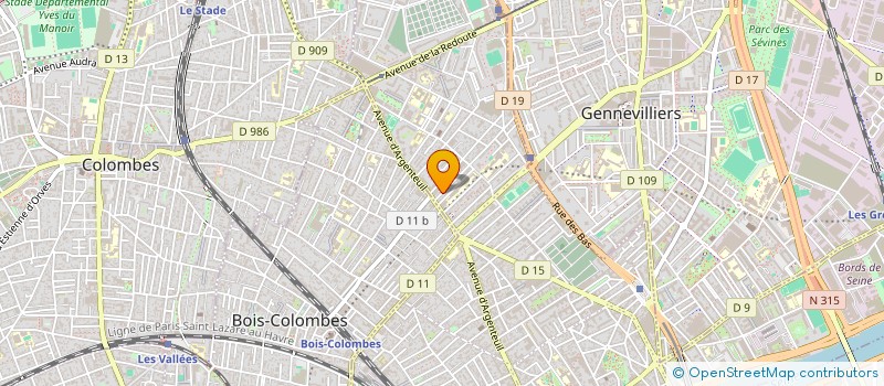 localisation de l'entreprise PARA MECA à ASNIERES-SUR-SEINE
