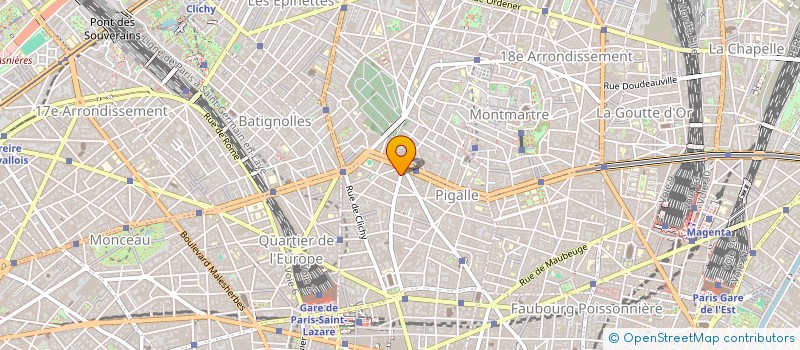 localisation de l'entreprise PARA MEDIC ET DENTAIRE BLANCHE  PARIS