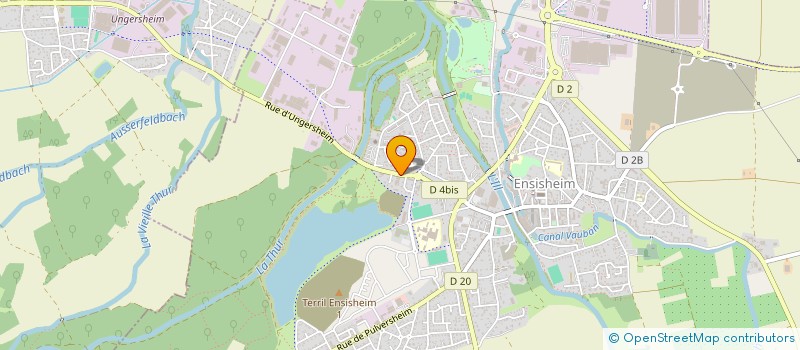 localisation de l'entreprise PARA MEDICAL HYGIENE  ENSISHEIM