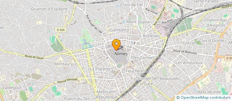 localisation de l'entreprise PARA ONLINE à NIMES
