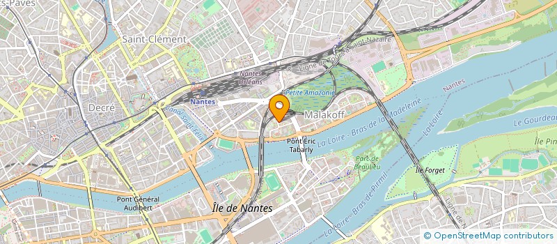 localisation de l'entreprise PARA PLUIE à NANTES