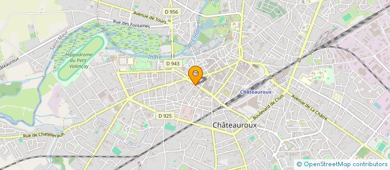 localisation de l'entreprise PARABA à CHATEAUROUX