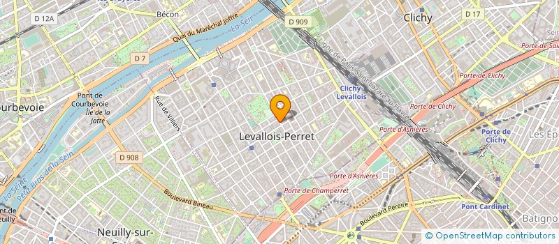 localisation de l'entreprise PARABEL RECORDS à LEVALLOIS PERRET