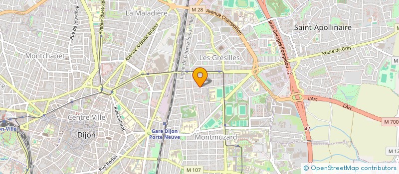 localisation de l'entreprise PARABELLUM  DIJON