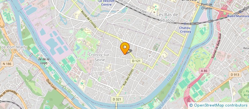 localisation de l'entreprise PARABELLUM à CROISSY-SUR-SEINE