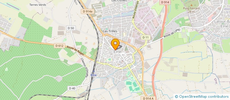 localisation de l'entreprise PARABELLUM  ELNE