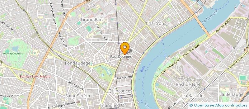 localisation de l'entreprise PARABELLUM MEDIA à BORDEAUX